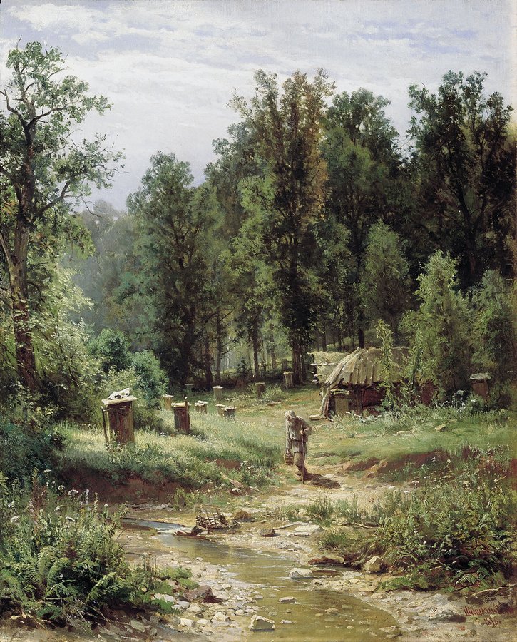 Шишкин И.И. Пасека в лесу